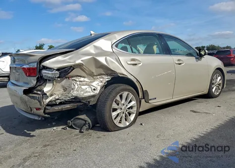 2013 Lexus Es 300H из США, поврежденный, VIN JTHBW1GG2D2027287